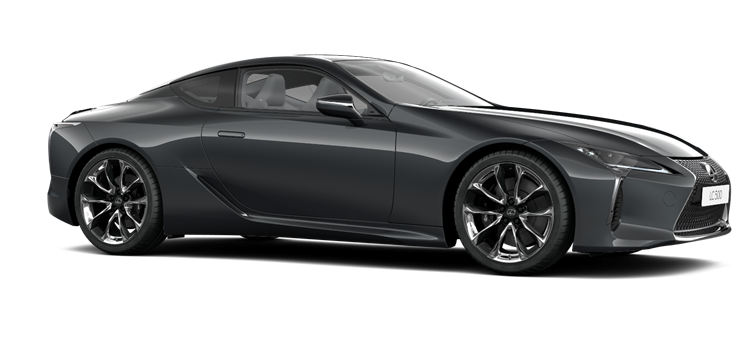 Lexus LS Frontal- und Seitenansicht