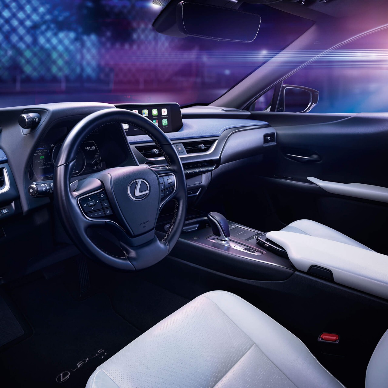 Interieur eines Lexus UX300e