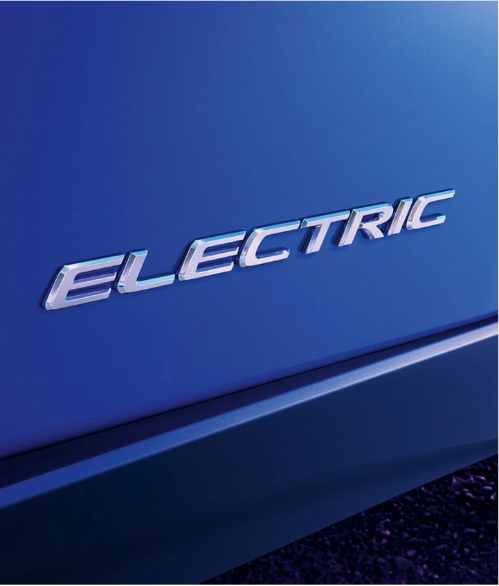 Electric Schriftzug auf einem Lexus UX300e