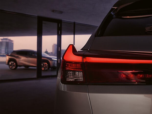 Heck eines Lexus Wagens