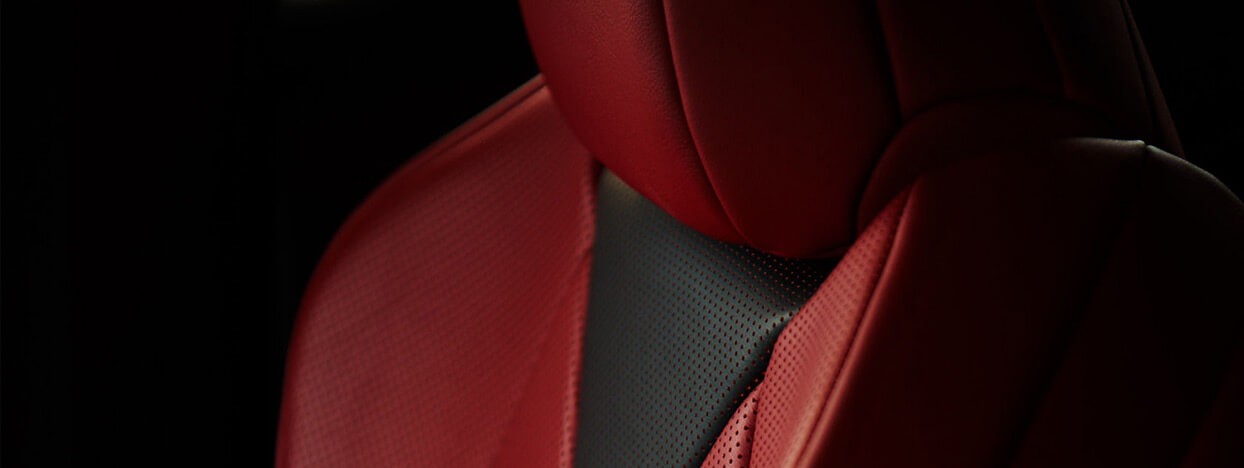 Sitz eines Lexus Wagens