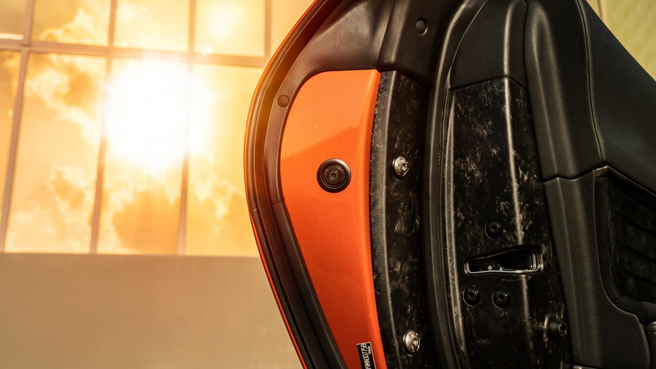 Lexus LC Sunsetorange