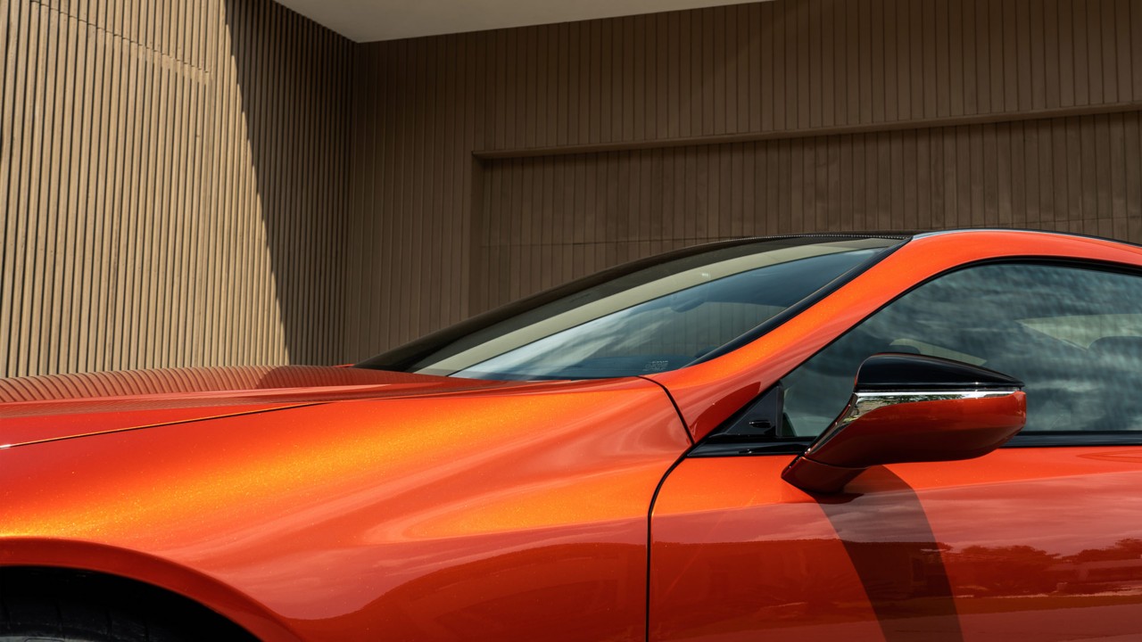 Lexus LC Sunsetorange