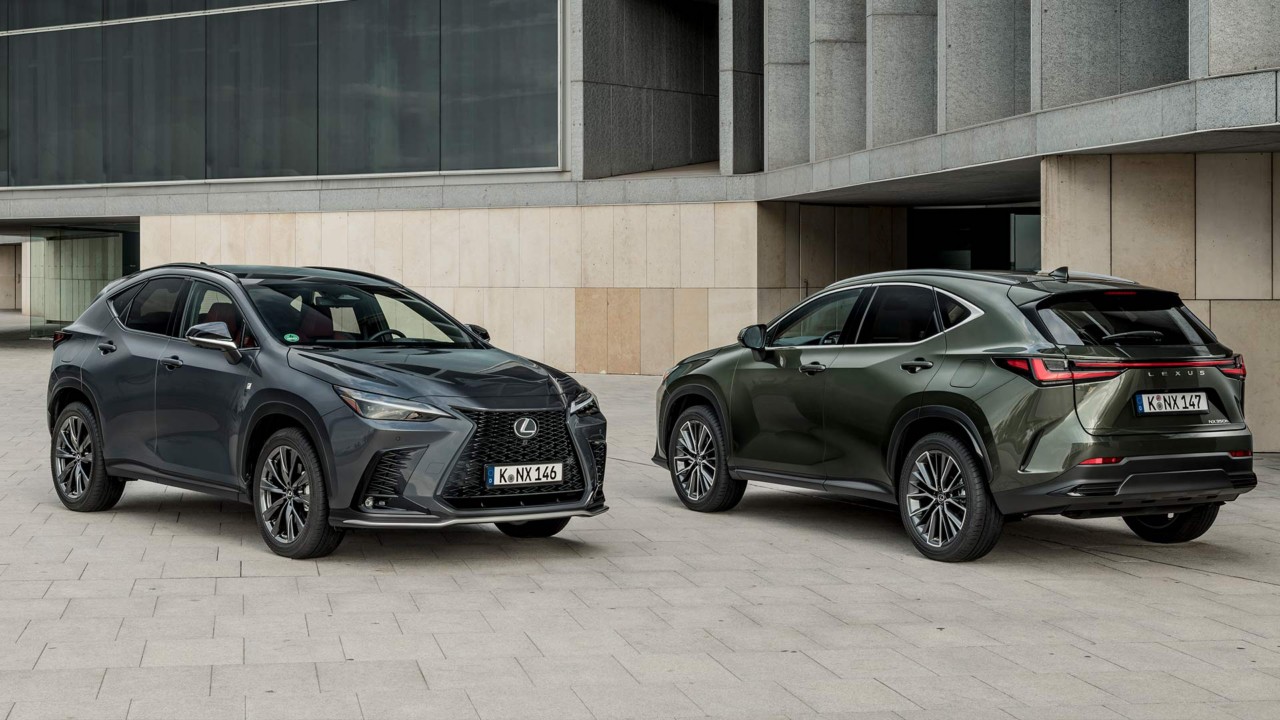 Lexus NX grau