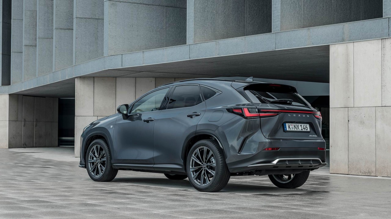 Lexus NX grau