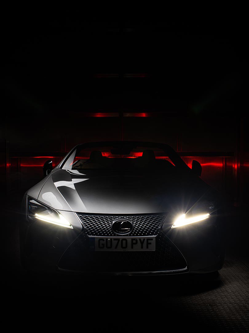 Lexus LC Cabriolet Frontansicht