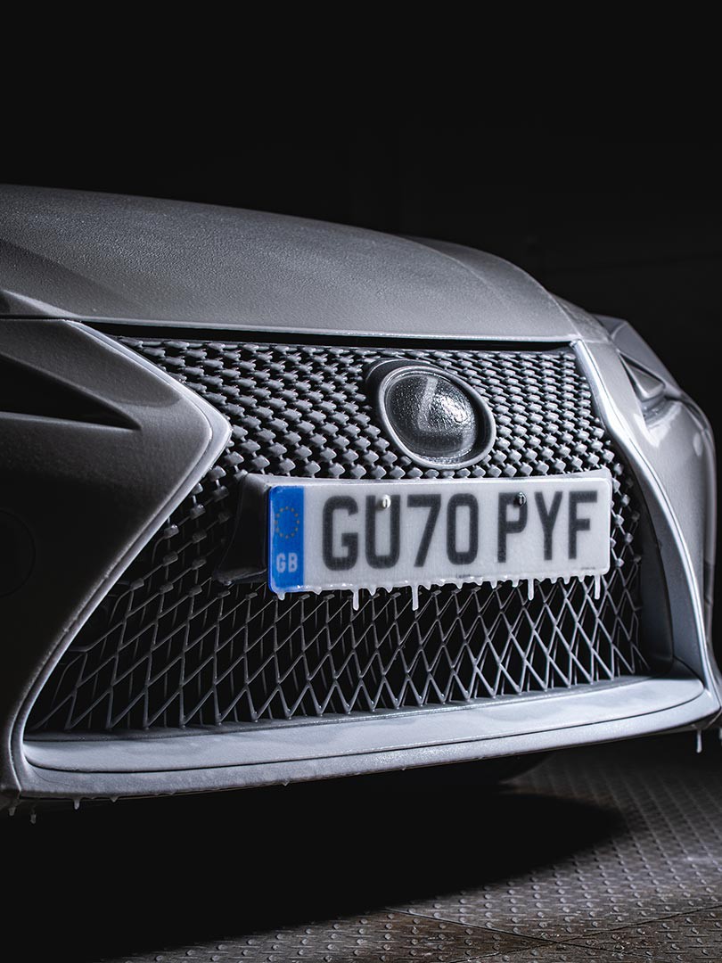 Front des Lexus LC Cabriolet