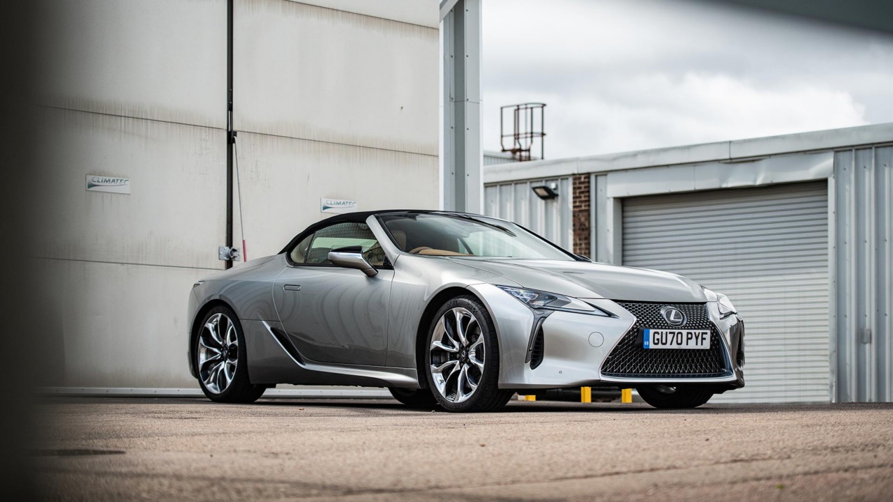 Lexus LC Cabriolet Frontansicht