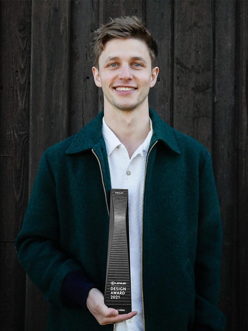 Henry Glogau mit Lexus Design Award 2021