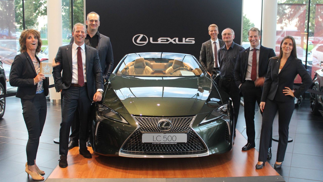 LEXUS FORUM FILDERSTADT GEHÖRT ZU DEN BESTEN AUTOHÄUSERN EUROPAS