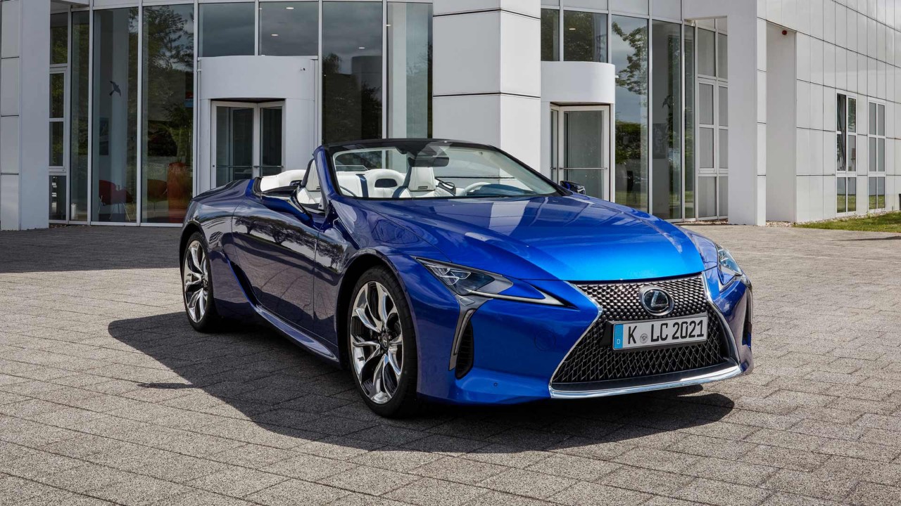 Lexus LC Cabriolet von vorne