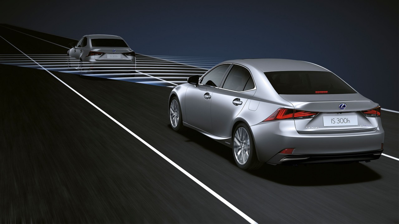 Geschwindigkeitsregelsystem beim Lexus IS 300h