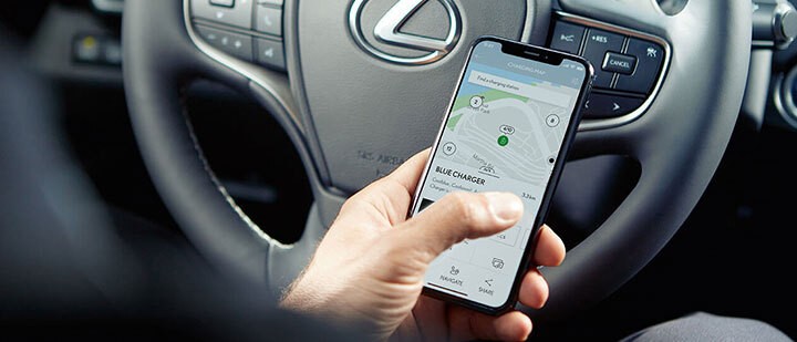 geöffnetes GP Map auf dem Smartphone